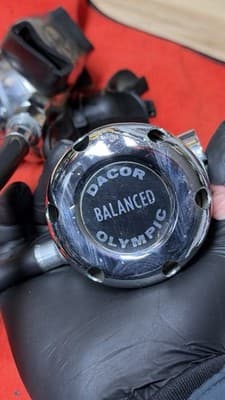 Vintage DACOR Balanced Olympic 400 Scuba Regulator Untested - Thumbnail 3
