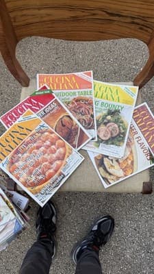 La Cucina Italiana Magazine Lot 5 2002 2003 2005 Italian Cooking Food