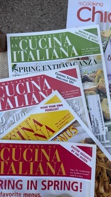 Lot 7 Italian Cooking Magazines La Cucina Italiana Tastes of Italia 2001-2010 - Thumbnail 6