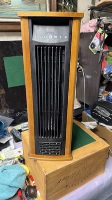 Electric Infrared Space Heater – Wood Cabinet – Digital Thermostat - Thumbnail 4