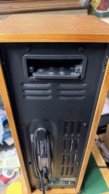 Electric Infrared Space Heater – Wood Cabinet – Digital Thermostat - Thumbnail 7