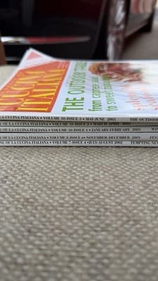 La Cucina Italiana Magazine Lot 5 2002 2003 2005 Italian Cooking Food - Thumbnail 7