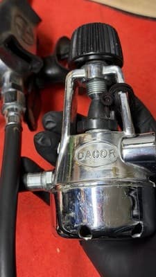 Vintage DACOR Balanced Olympic 400 Scuba Regulator Untested - Thumbnail 8