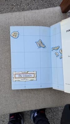 Hawaii James A Michener Hardcover Random House 33rd Printing w DJ - Thumbnail 5