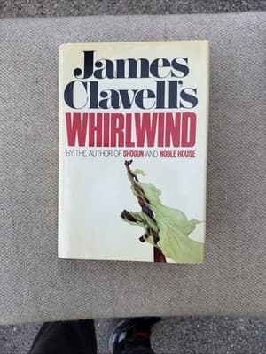 James Clavell Whirlwind 1986 First Edition HC DJ William Morrow