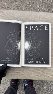 James A Michener Space Hardcover Random House 1982 Book w Dust Jacket - Thumbnail 7