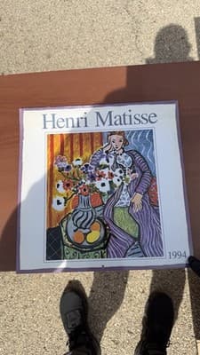 Henri Matisse 1994 Wall Calendar Vintage Cedco Art Calendar