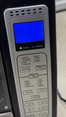 HSN Chefs TO-132 Digital Oven With Bread Maker 1500W Omniven - Thumbnail 6