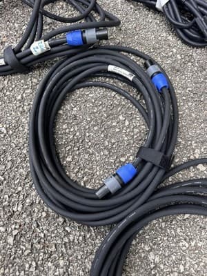 Gepco Pro Speaker Cable w/ Neutrik NF2LC Speakon Connectors – 12AWG
