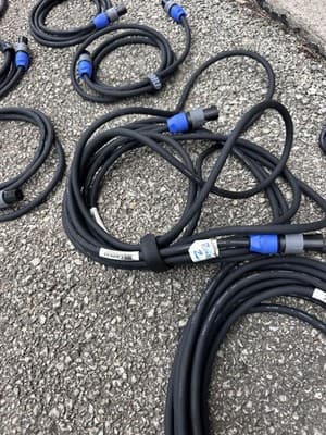 Gepco Pro Speaker Cable w/ Neutrik NF2LC Speakon Connectors – 12AWG - Thumbnail 2