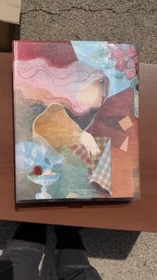 ALVAR Art Book w/ Original Hand Signed Lithograph Interior Amb Flors 1993 - Thumbnail 17