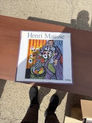 Henri Matisse 1994 Wall Calendar Vintage Cedco Art Calendar - Thumbnail 2