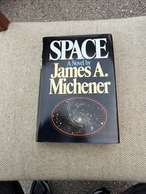 James A Michener Space Hardcover Random House 1982 Book w Dust Jacket