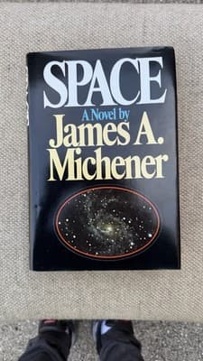 James A Michener Space Hardcover Random House 1982 Book w Dust Jacket - Thumbnail 2