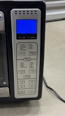 HSN Chefs TO-132 Digital Oven With Bread Maker 1500W Omniven - Thumbnail 4