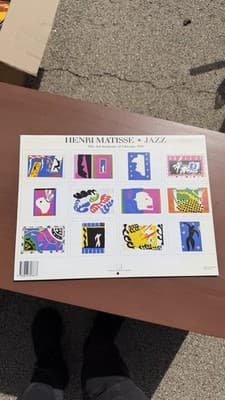 Henri Matisse Jazz 1991 Wall Calendar Art Institute of Chicago - Thumbnail 3