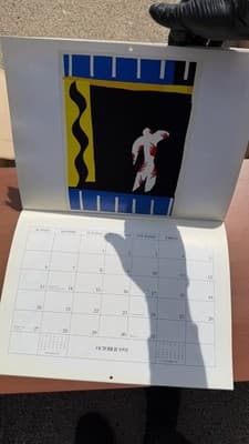 Henri Matisse Jazz 1991 Wall Calendar Art Institute of Chicago - Thumbnail 6