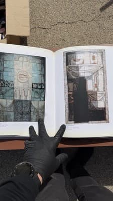 ALVAR Art Book w/ Original Hand Signed Lithograph Interior Amb Flors 1993 - Thumbnail 16