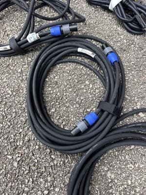 Gepco Pro Speaker Cable w/ Neutrik NF2LC Speakon Connectors – 12AWG - Thumbnail 3