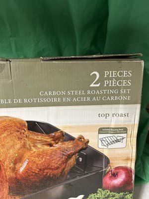 Gibson Home Non Stick Carbon Steel Roasting Set - Thumbnail 2