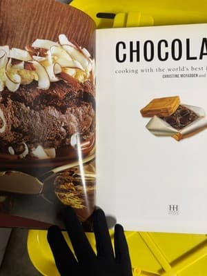 Cookbook Lot 3 Mediterranean Grilling Chocolate Rice & Risotto Hardcover - Thumbnail 5