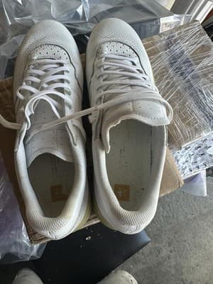 Adidas White Leather Indoor Handball Style Sneakers Men’s Size 13 - Thumbnail 7