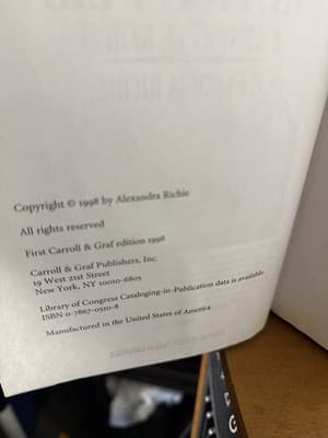Faust's Metropolis: A History of Berlin by Alexandra Richie (1998 Hardcover) - Thumbnail 5