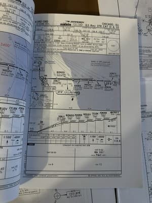 Jeppesen Aviation Charts Binder – Chicago, Frankfurt, Warsaw, 1980s-2018 - Thumbnail 12