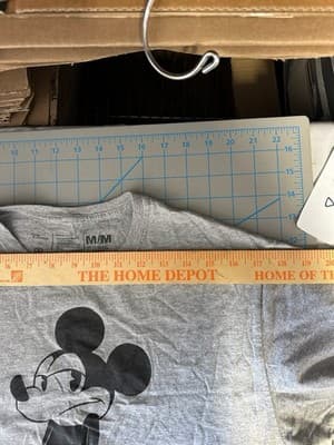 Neff Disney Mickey Mouse Graphic T-Shirt Gray Short Sleeve Men’s Medium - Thumbnail 5