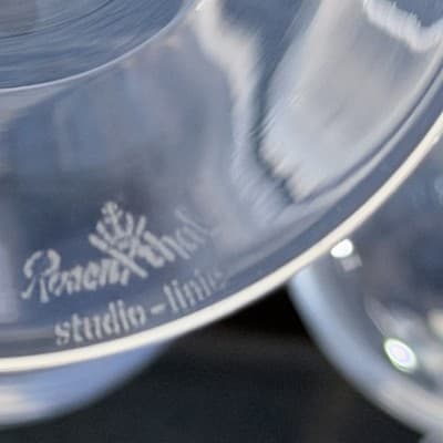 Rosenthal Studio Line Crystal Wine Glasses Set 5 Beaded Stem Germany - Thumbnail 9