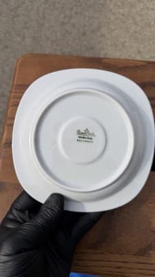 Rosenthal Studio-Linie Germany White Porcelain Saucer 5.5” - Thumbnail 3