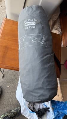 Embark Queen Air Bed Inflatable Mattress With Carry Bag Tested