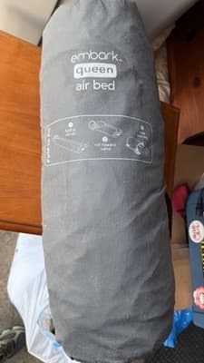 Embark Queen Air Bed Inflatable Mattress With Carry Bag Tested - Thumbnail 2