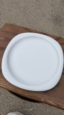 Rosenthal Studio Line Germany White Porcelain Dinner Plate 11” - Thumbnail 3