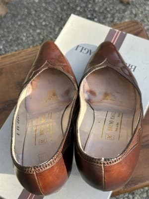 Bruno Magli Brown Croc Leather Heels 5.5B Italy Vintage - Thumbnail 12