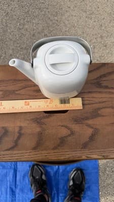 Rosenthal Studio Line 100 Jahre Germany White Porcelain Teapot - Thumbnail 14