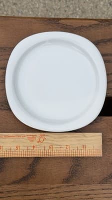 Rosenthal Studio Line Germany White Porcelain Bread Plate 6.5” - Thumbnail 7