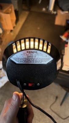 Vintage Kenco Movie Lite Super 8 Camera Light Model 875N With Box - Thumbnail 2