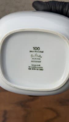 Rosenthal Studio Line 100 Jahre Germany White Porcelain Teapot - Thumbnail 12