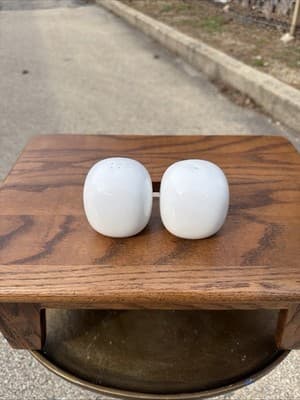 Rosenthal Germany White Porcelain Salt & Pepper Shakers Set - Thumbnail 10