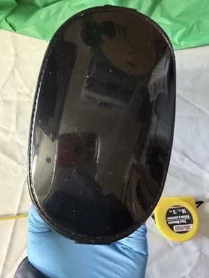 Black Quilted Patent Handbag Pearl Handle Mini Purse Evening Bag - Thumbnail 8