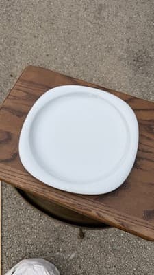 Rosenthal Studio Line Germany White Porcelain Dinner Plate 11” - Thumbnail 2