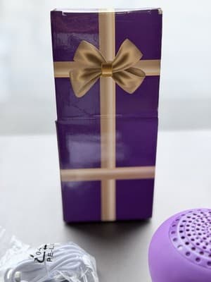 Lyrix PopRock Jumbo Bluetooth Speaker Purple Portable Mini Stereo New - Thumbnail 5