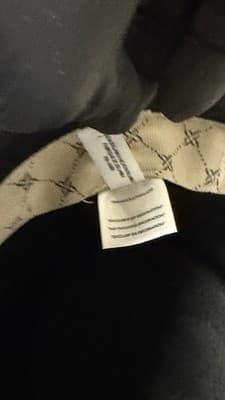 Nine West Black Felt Fedora Hat Leopard Band Wide Brim One Size - Thumbnail 8