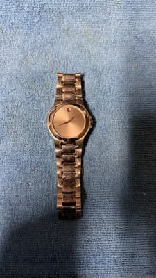 Movado Museum Stainless Steel Watch – For Parts / Repair - Thumbnail 12
