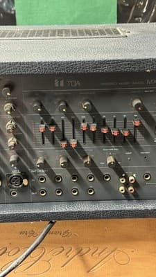TOA MX-601 Powered Mixer Amplifier 6-Channel PA | Powers On | See Details - Thumbnail 5
