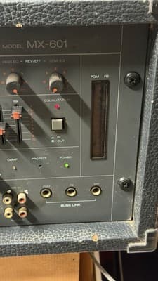 TOA MX-601 Powered Mixer Amplifier 6-Channel PA | Powers On | See Details - Thumbnail 7