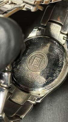 Fendi Swiss Made Stainless Steel Watch 38mm Date Silver Dial - Thumbnail 18