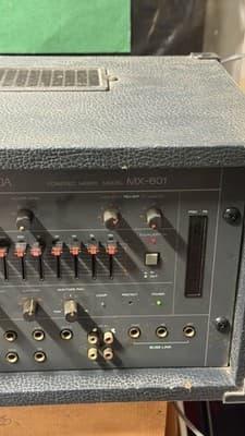 TOA MX-601 Powered Mixer Amplifier 6-Channel PA | Powers On | See Details - Thumbnail 8
