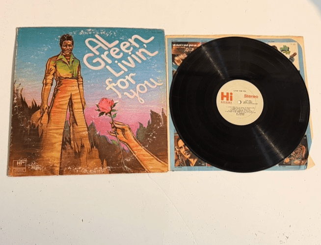 Al Green – Livin’ for You (1973, Hi Records, LP Album, Stereo) - Thumbnail 2